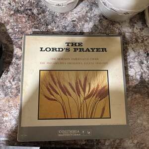 The Lord's Prayer The Mormon Tabernacle Choir Vinyl LP Album ML 5386